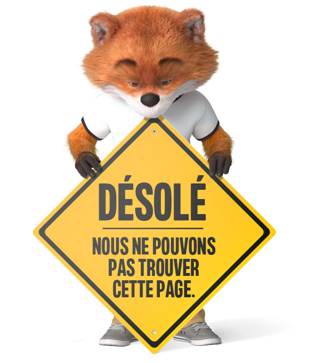 Car Fox message d'erreur de 404