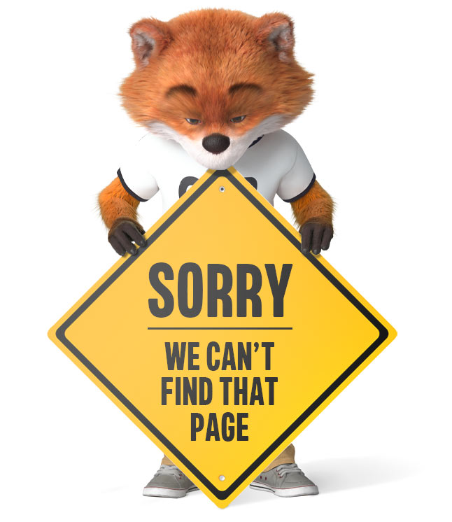 Car Fox 404 error message